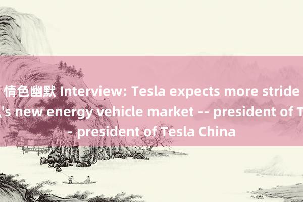 情色幽默 Interview: Tesla expects more strides in China's new energy vehicle market -- president of Tesla China