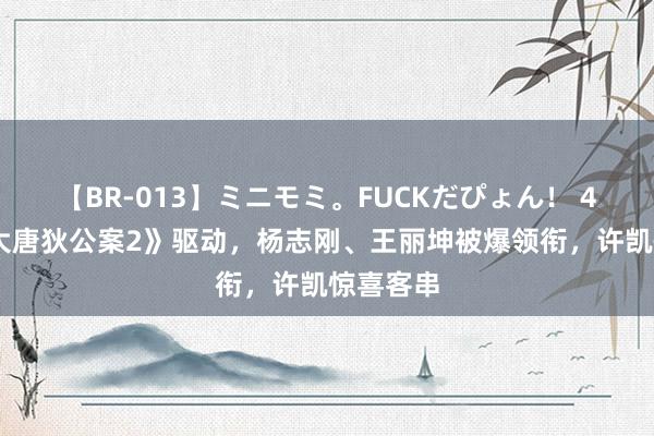 【BR-013】ミニモミ。FUCKだぴょん！ 4ばん 《大唐狄公案2》驱动，杨志刚、王丽坤被爆领衔，许凯惊喜客串