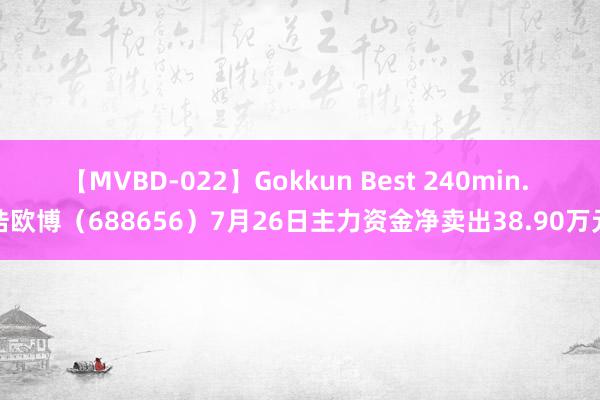 【MVBD-022】Gokkun Best 240min. 浩欧博（688656）7月26日主力资金净卖出38.90万元