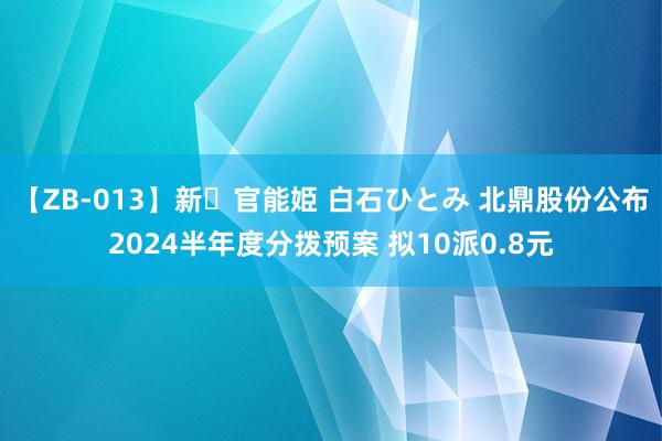 【ZB-013】新・官能姫 白石ひとみ 北鼎股份公布2024半年度分拨预案 拟10派0.8元