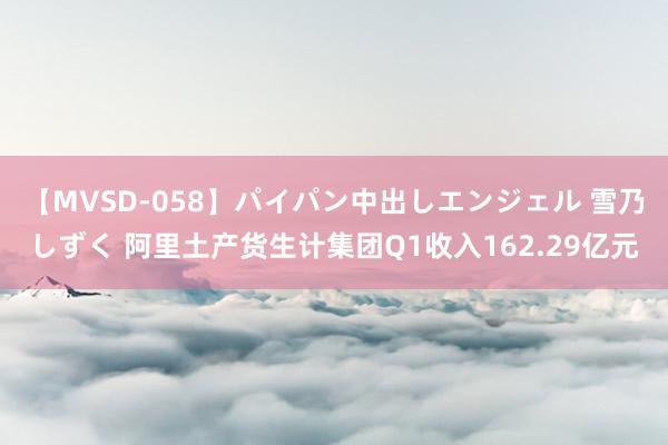 【MVSD-058】パイパン中出しエンジェル 雪乃しずく 阿里土产货生计集团Q1收入162.29亿元